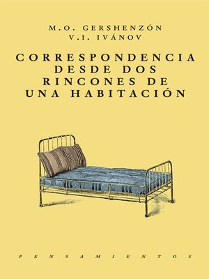 cover image of Correspondencia desde dos rincones de una habitación